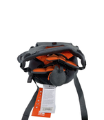 secondhand MiniMeis Baby Shoulder Carrier, Grey - Orange