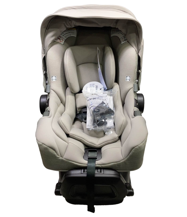 secondhand Nuna PIPA rx Infant Car Seat with RELX Base, Hazelwood, 2023