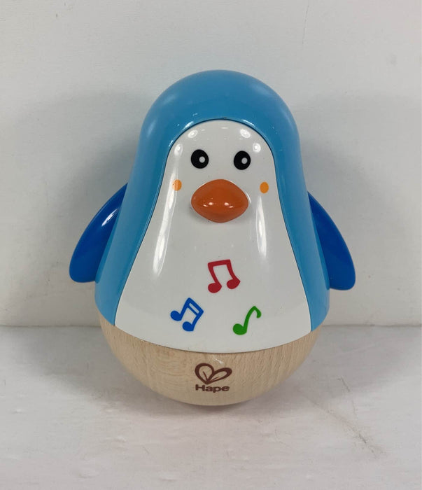 used Hape Penguin Musical Wobbler