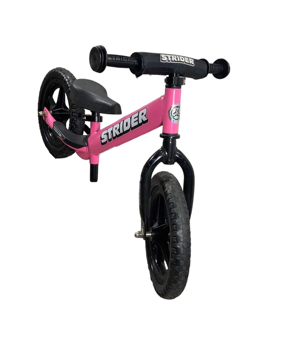 secondhand Strider Balance Bike 12” Sport, Pink