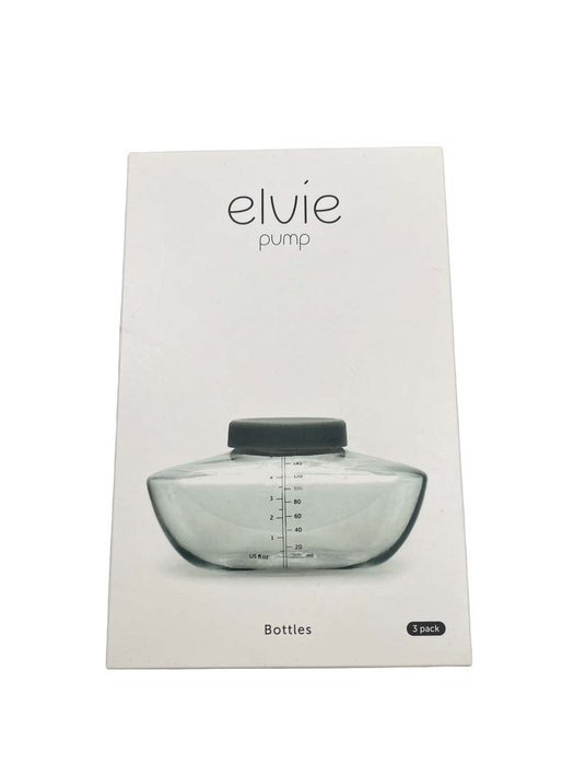 used Elvie 5 oz. Breast Pump Bottles, 3 Pk