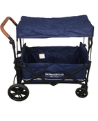 secondhand Wonderfold X2 Push + Pull Double Stroller Wagon, 2023, Navy