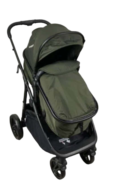 used Mompush Wiz Stroller, Forest, 2023