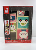 Shop Janod 6-block Pyramid Cubes at GoodBuy Gear