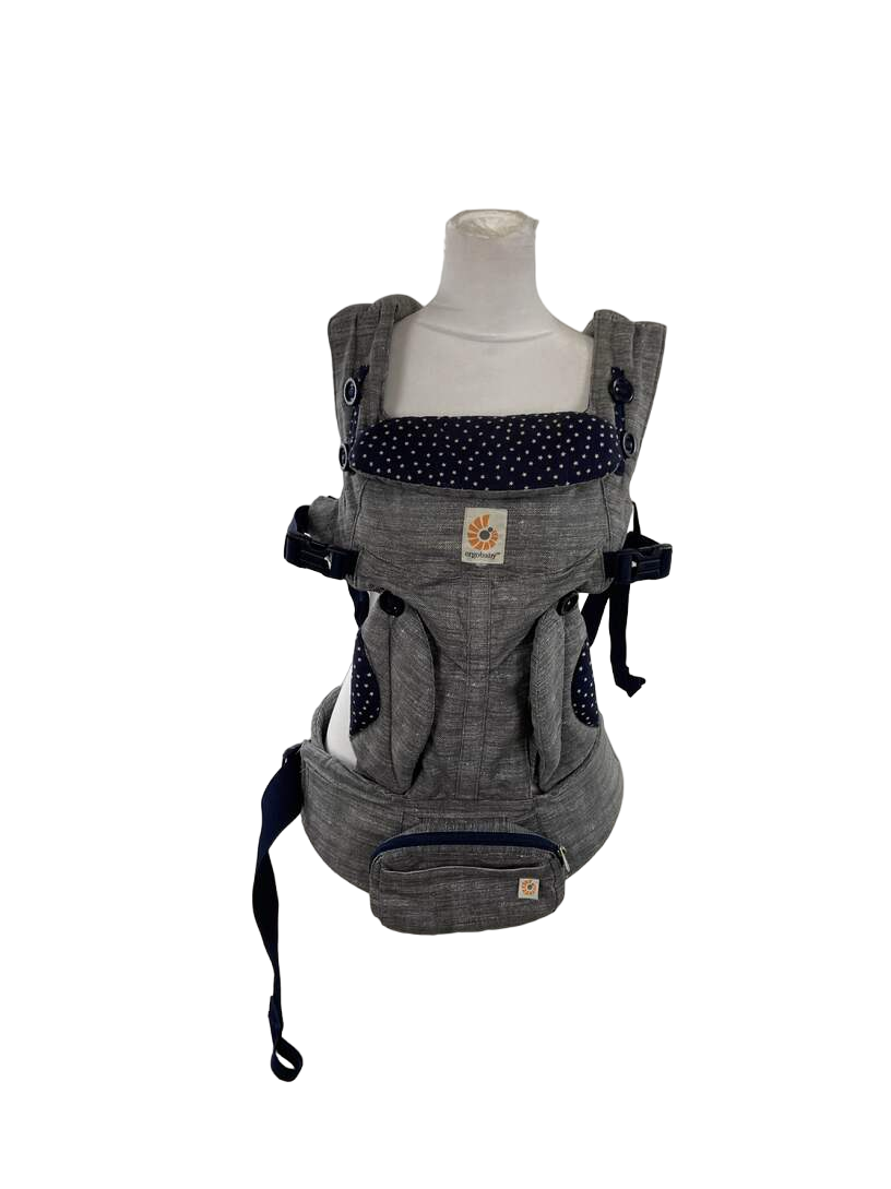 ergobaby carrier grey with stars Ergobaby Omni 360 Cotton Baby Carrier, Star Dust