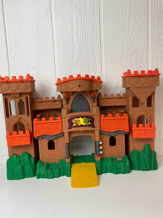 used Fisher Price Imaginext Dragon World Fortress