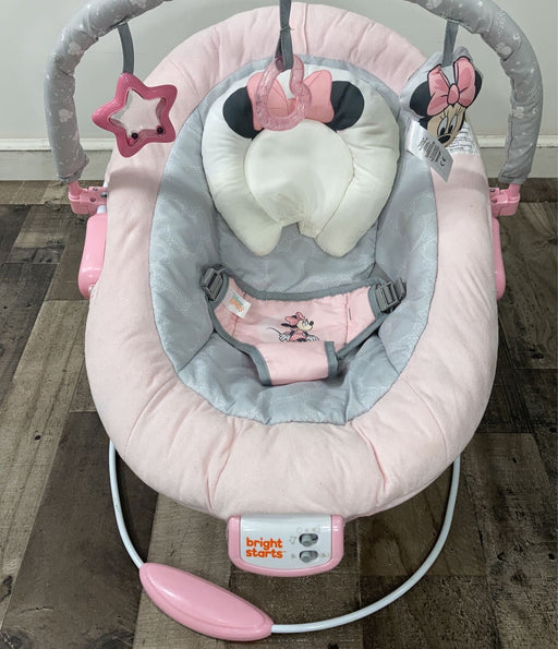 secondhand Bright Starts Minnie Mouse Bouncer Seat