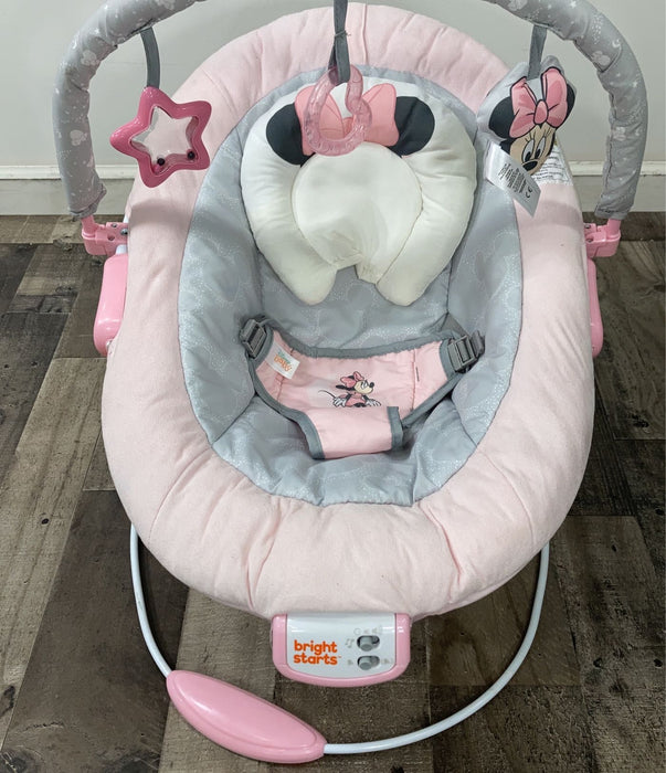 secondhand Bright Starts Minnie Mouse Bouncer Seat