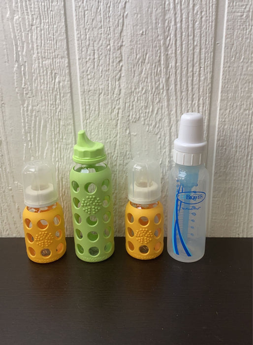 Shop BUNDLE Lifefactory Glass Bottles and Dr. Brown's Bottle at GoodBuy Gear
