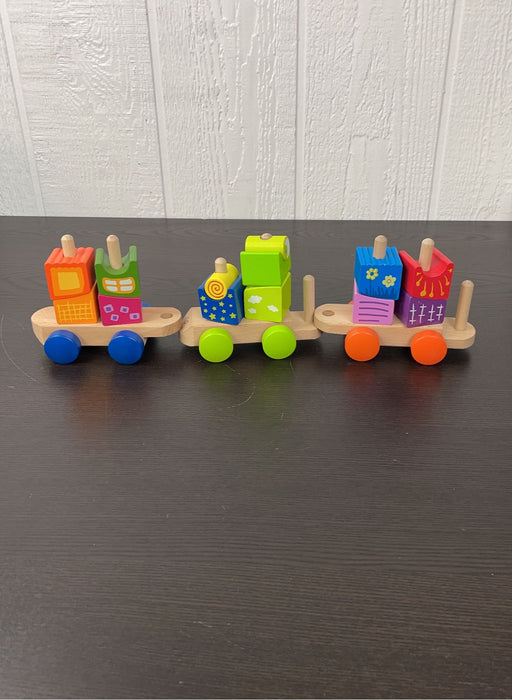used Hape Fantasia Blocks Train