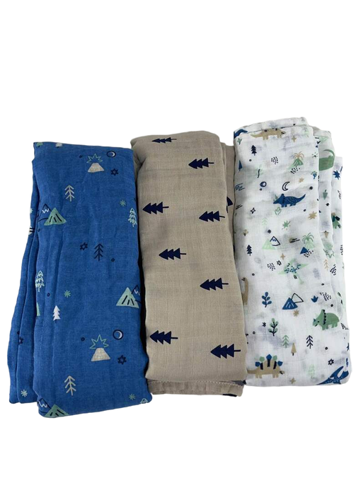 Shop Cloud Island Muslin Blankets 3 Pack, Dino at GoodBuy Gear