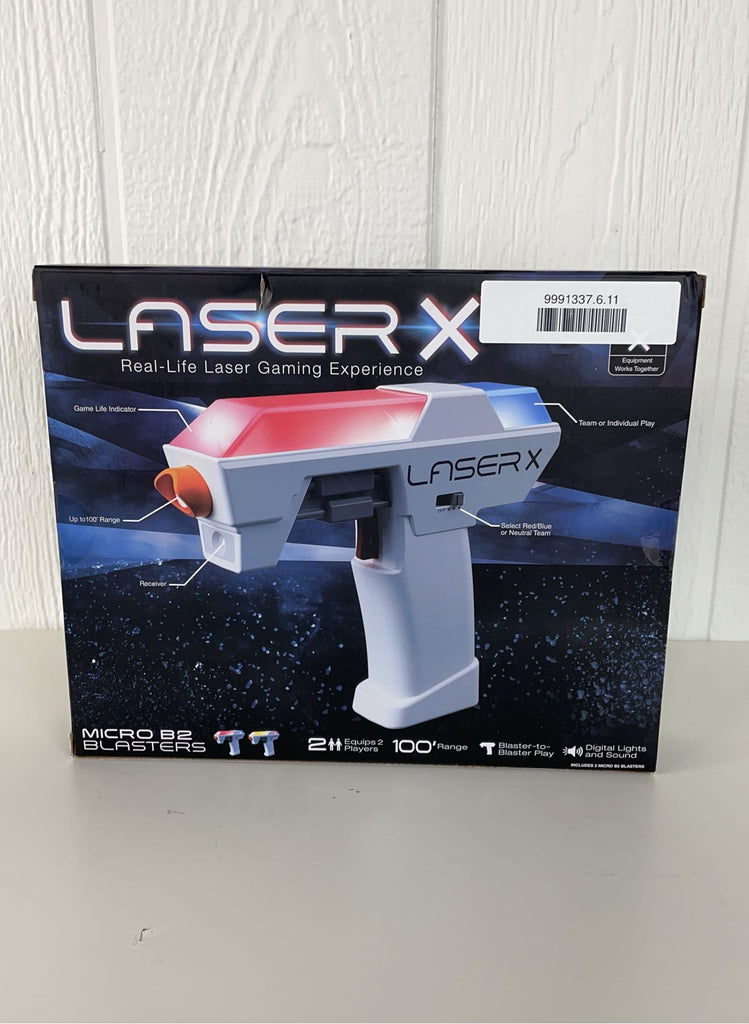 Laser X Micro B2 Blaster Laser Tag Game Set