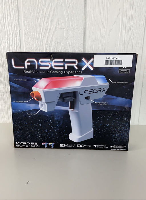 secondhand Laser X Micro B2 Blaster Laser Tag Game Set