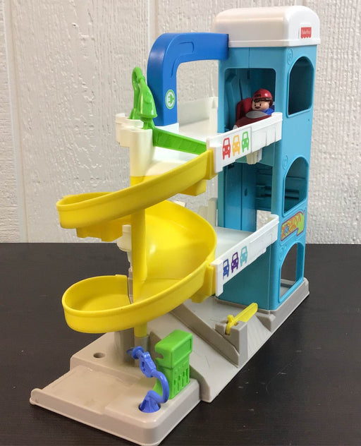 secondhand Fisher Price Little People Helpful Neighbors Wheelie Garage