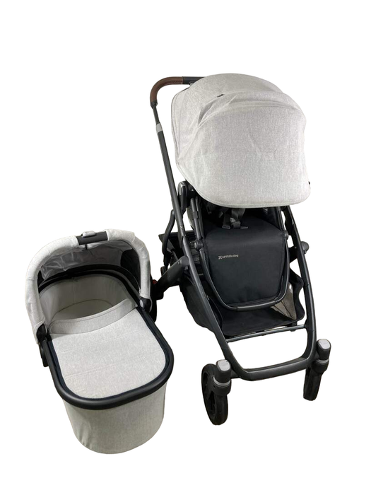 used UPPAbaby VISTA V2 Stroller, 2022, Anthony (White & Grey Chenille)