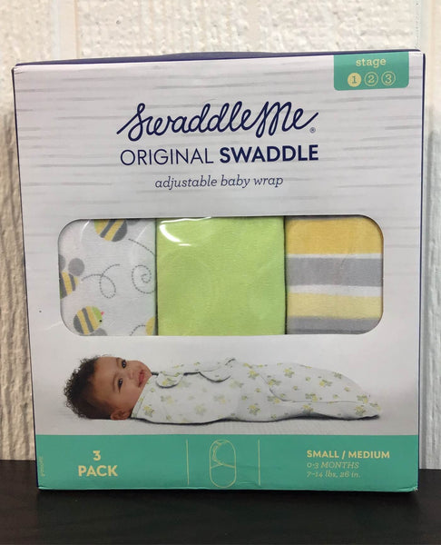 Summer Infant SwaddleMe Baby Swaddle 2 Pack 0-3 Months