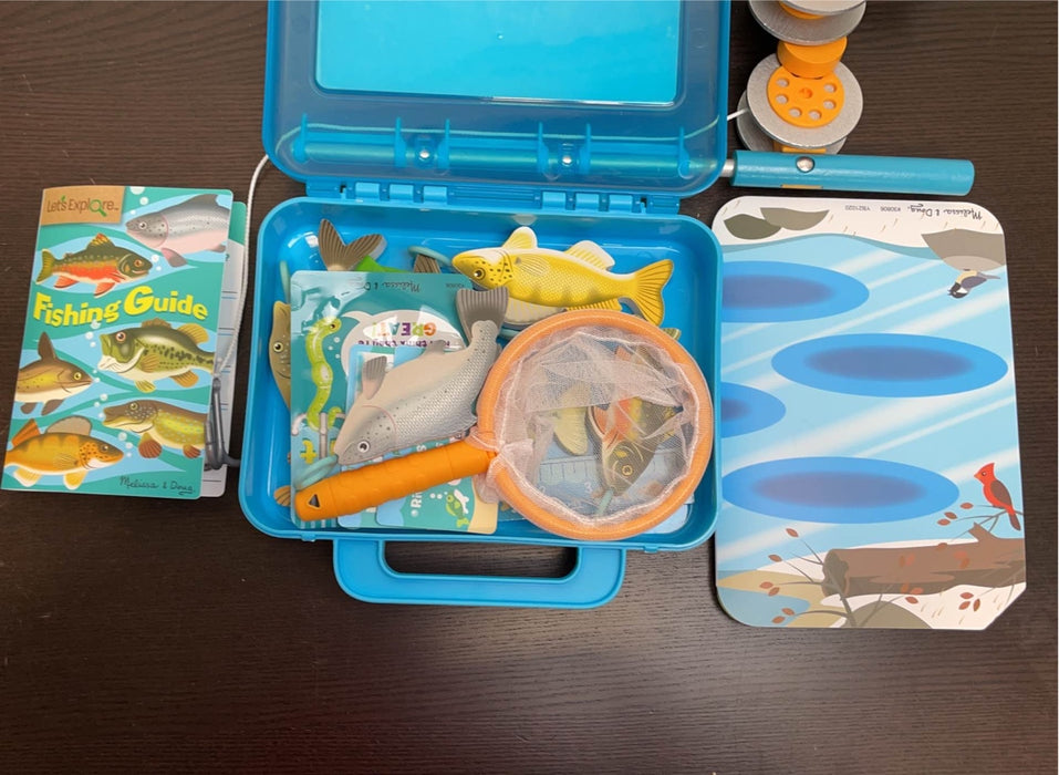 secondhand Melissa & Doug Let’s Explore Fishing Play Set