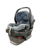 used UPPAbaby MESA V2 Infant Car Seat, 2023, Gregory (Blue Melange Merino Wool)