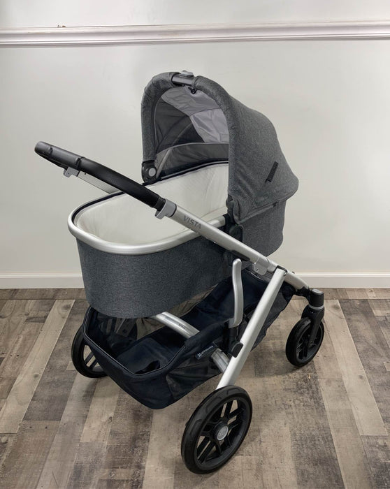 used UPPAbaby VISTA V2 Stroller, Bassinet and Frame Only, Jordan (Charcoal Melange), 2020