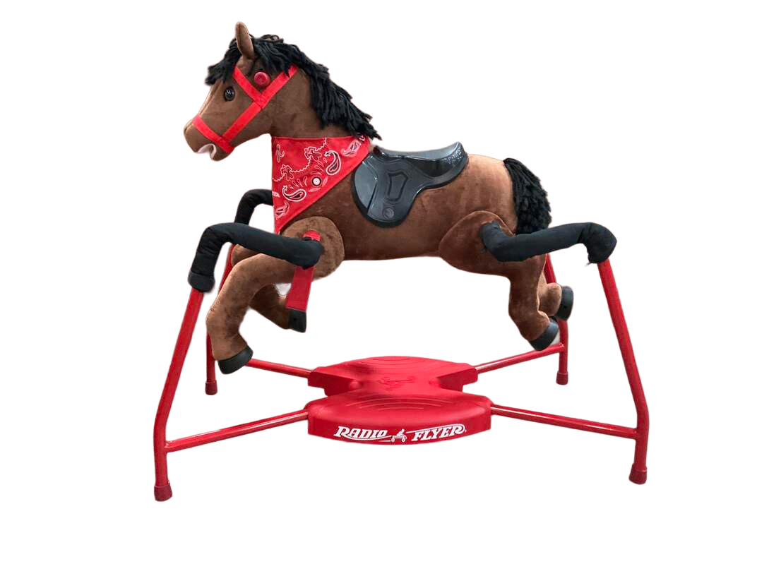 Radio flyer blaze interactive top spring horse