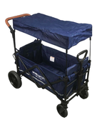 used Wonderfold X2 Push + Pull Double Stroller Wagon, 2022, Navy