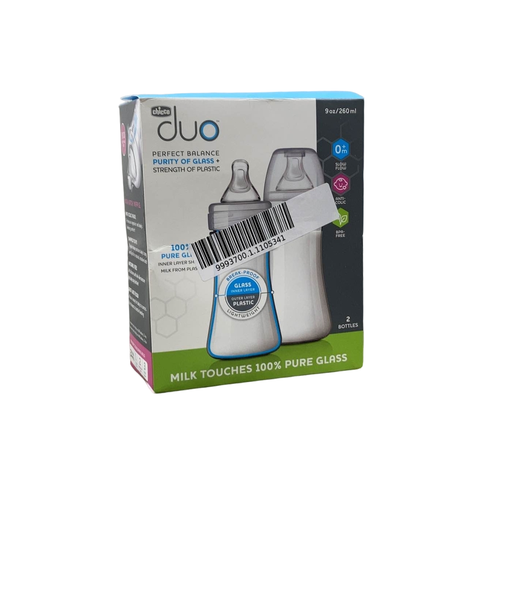 used Chicco Duo 9 Oz. 2 Pack Hybrid Baby Bottles