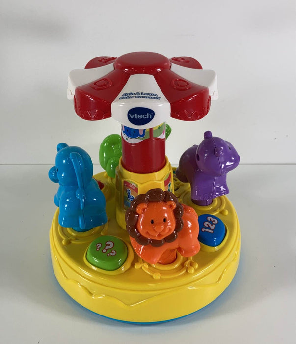 used VTech Spin & Learn Color Carousel