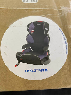 Graco Affix High Back Booster Car Seat, Grapeade