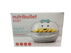 Nutribullet BABY Turbo Steamer, Eggs, Vegetables, Sterilize NEW IN BOX
