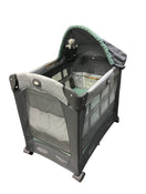 used Graco Travel Lite Crib, Gray