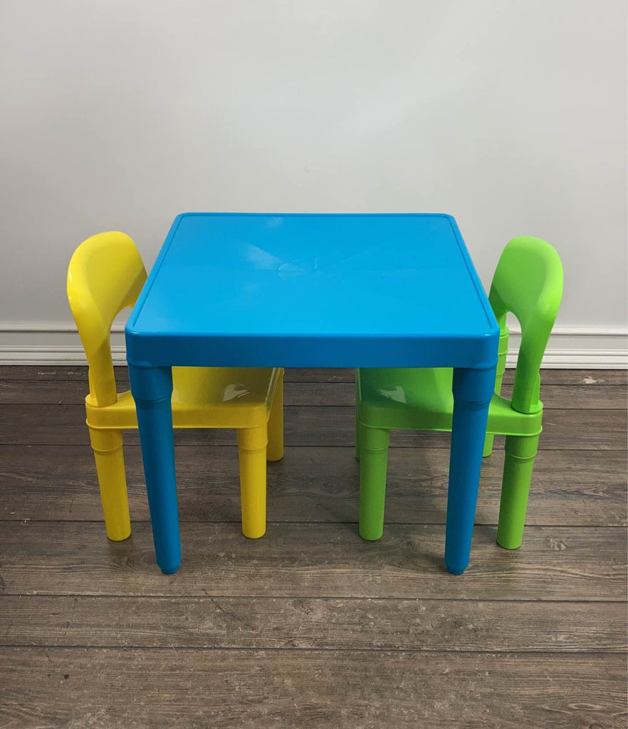 Humble Crew Plastic Table And Chairs Set