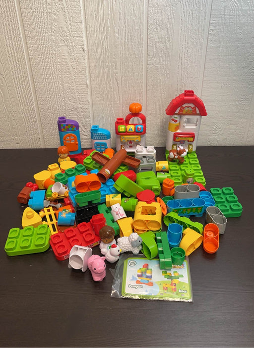 used Leap Frog Leap Builders Blocks