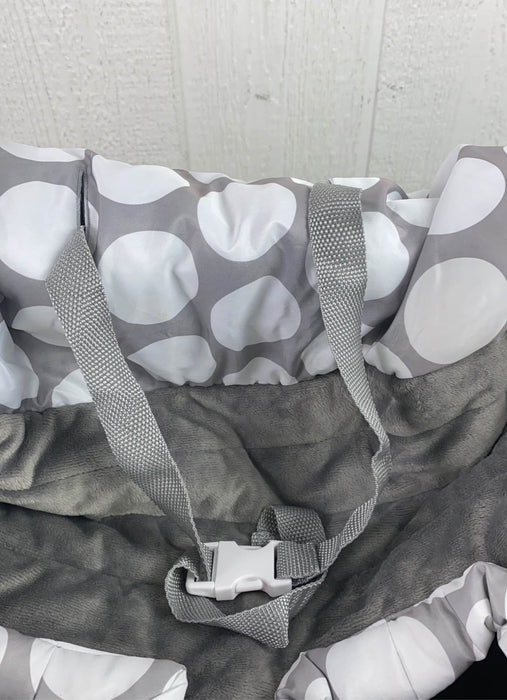 Shop Boppy Preferred Shopping Cart And High Chair Cover, Jumbo Dot at GoodBuy Gear