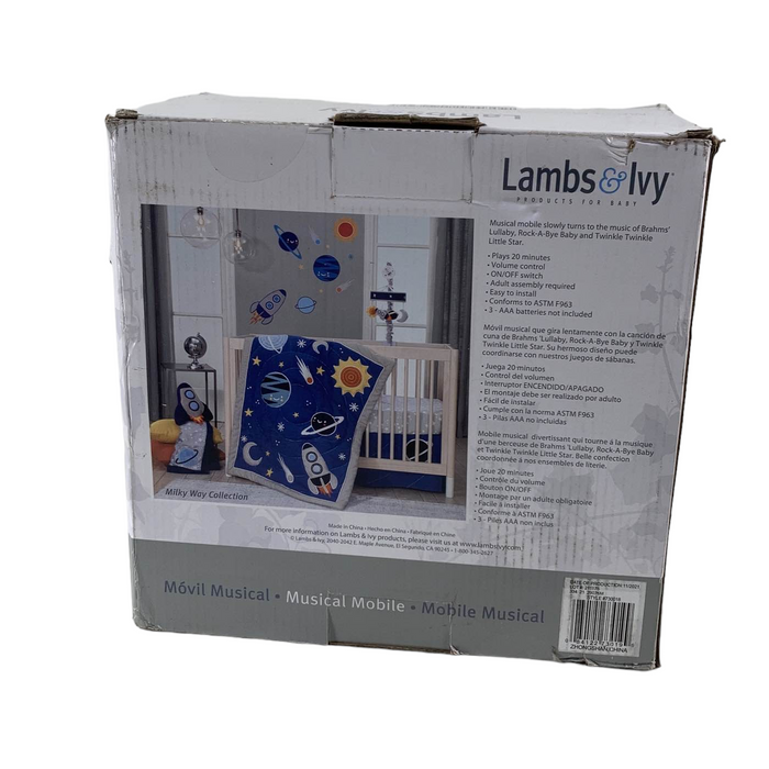 Shop Lambs & Ivy Musical Crib Mobile, Milky Way at GoodBuy Gear