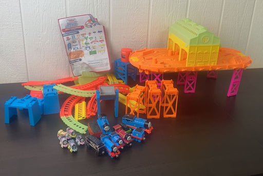 used Thomas & Friends TrackMaster Set, Hyper Glow Station