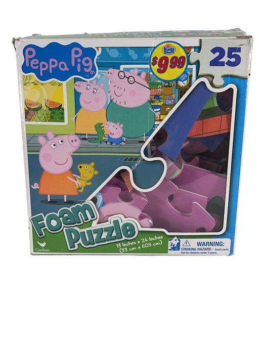 used Peppa Pig Foam Puzzle, 25 Pieces