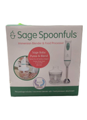secondhand Sage Spoonfuls Processor And Immersion Blender