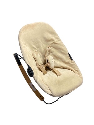 Bloom Coco Go 3 in 1 Bouncer Natural Wood Coconut White Organic