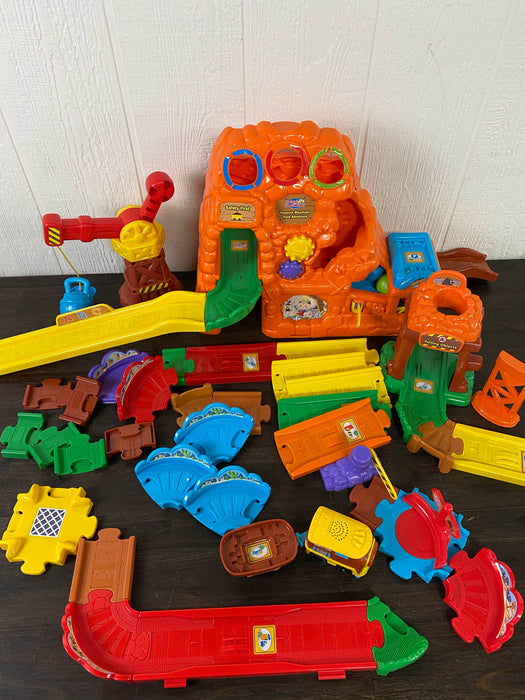 secondhand VTech Go! Go! Smart Wheels Treasure Mountain Train Adventure