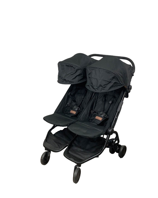 used Mountain Buggy Nano Duo Stroller, Black, 2022