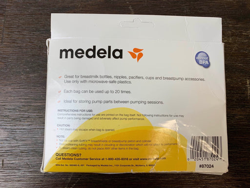 secondhand Medela Quick Clean Micro Steam Bags