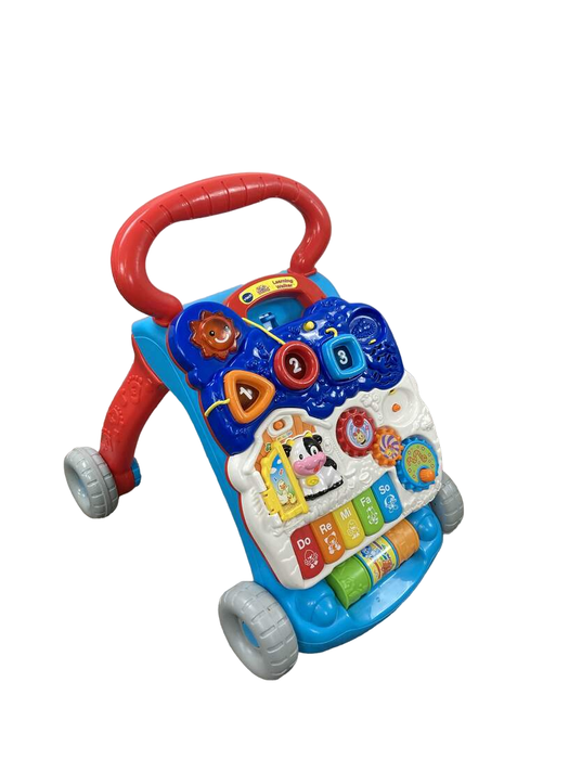 Shop VTech Sit-To-Stand Learning Walker, Blue at GoodBuy Gear