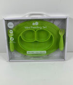 secondhand ezpz Mini Feeding Set, Lime