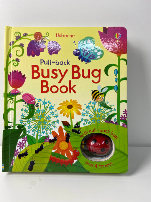 Shop Usborne Pull Back Busy Bug Book at GoodBuy Gear