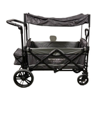 secondhand Wonderfold X2 Push + Pull Double Stroller Wagon, 2021, Stone Gray