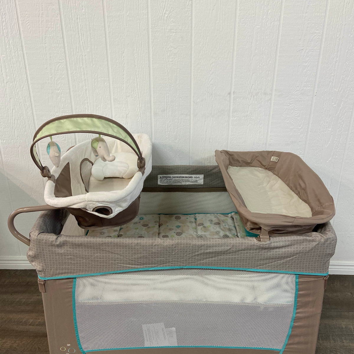 Bassinet Washable Pack And Play Ingenuity Washable Playard With