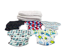 Shop Mama Koala 5 Pack Cloth Diapers With Inserts at GoodBuy Gear
