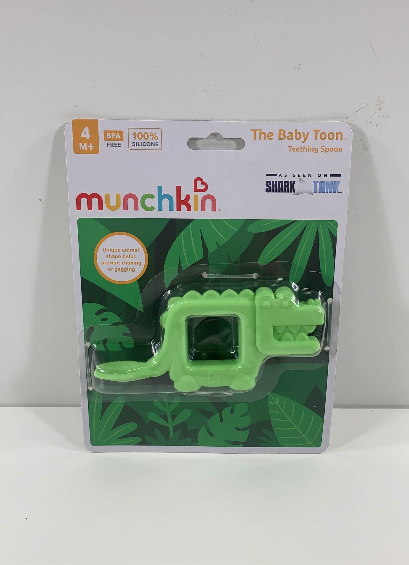 2 ) MUNCHKIN THE BABY TOON TEETHING SPOON ( NEW ) BPA FREE , 100