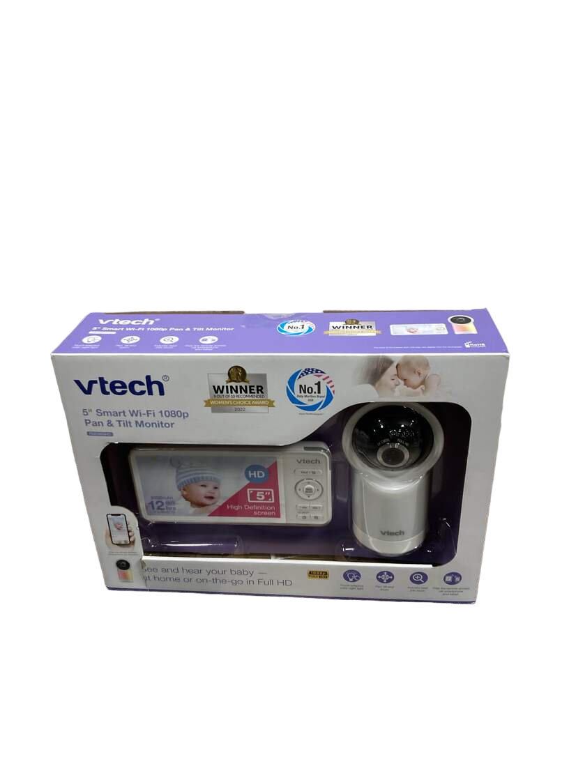 VTech 5” Smart WiFi 1080p Pan & Tilt Monitor — GoodBuy Gear