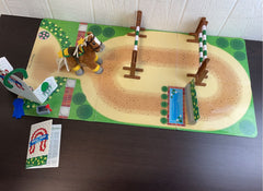 used Melissa & Doug Train & Jump Horse Show Play Set